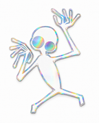 XENO Sticker - holographisch